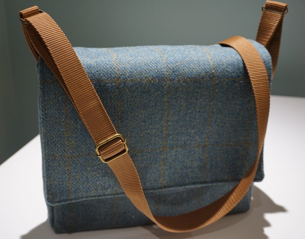 Green Tweed Messenger