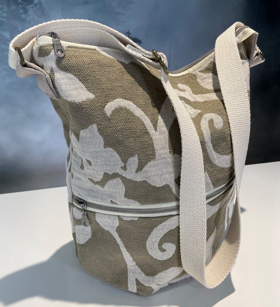Olive Swirl Bucket Bag